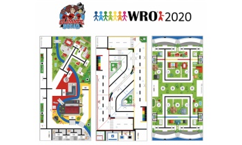 Комплект баннеров основной категории WRO 2020.
